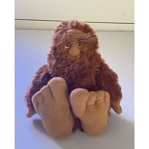 Sasquatch Fuzzy Plush 10” Big Foot Stuffed Animal House Brown